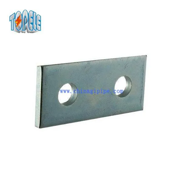 2 caurums Splice plakana plāksne