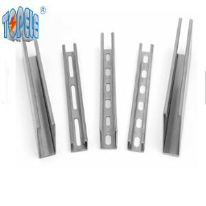 tērauda cinkots nesistobra rievots kanāls