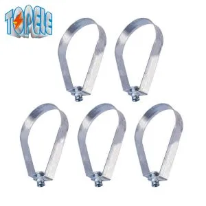 Swive Loop Hanger Channel Standarta tērauda Clevis pakaramais